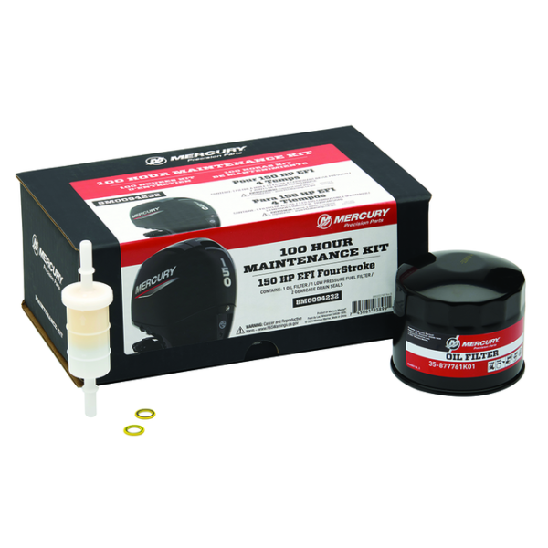 100 uur service kit 150 pk EFI Mercury