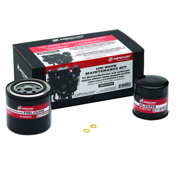 100 uur service kit 4.3 carb Mercruiser