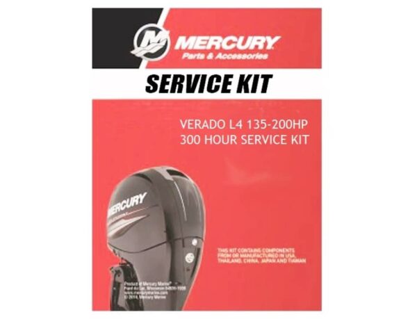 300 uren kit service kit mercury L4 modellen