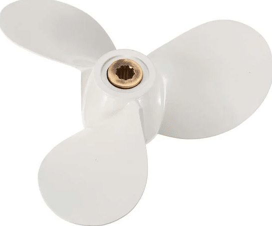 yamaha propeller aluminium 3 blads 4a-5c