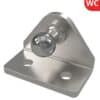 RVS Bracket 10 mm montage type wc omgekeerd