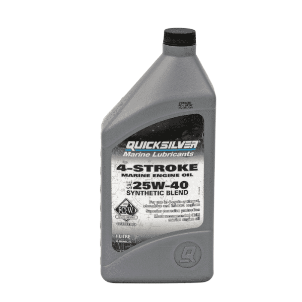 25w40 synthetic blend quicksilver 1 ltr