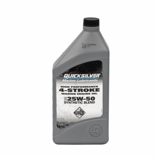 25w50 synthetic blend quicksilver 1 ltr