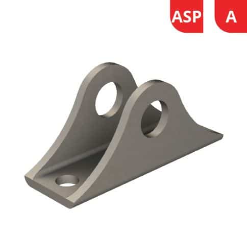 RVS Bracket 8 mm montage type asp a