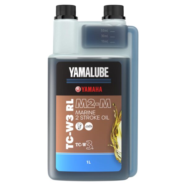 Yamalube M2-M Marine 2-Takt Olie TC-W3-RL 1 liter Yamalube M2-M Marine 2-Takt Olie TC-W3-RL 1 liter