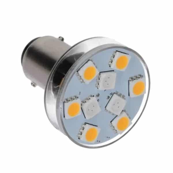 BA15S DUAL W RD 10-30V, 0,5 1.4 10W