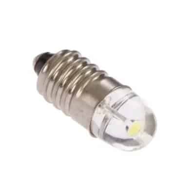 E10 1-9VDC 0,5 5W, K.WIT, Ø10