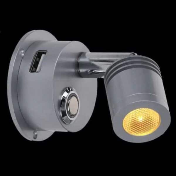 LEDSPOT WR04 10-30VDC 1.2 10W, WW ø28x80mm