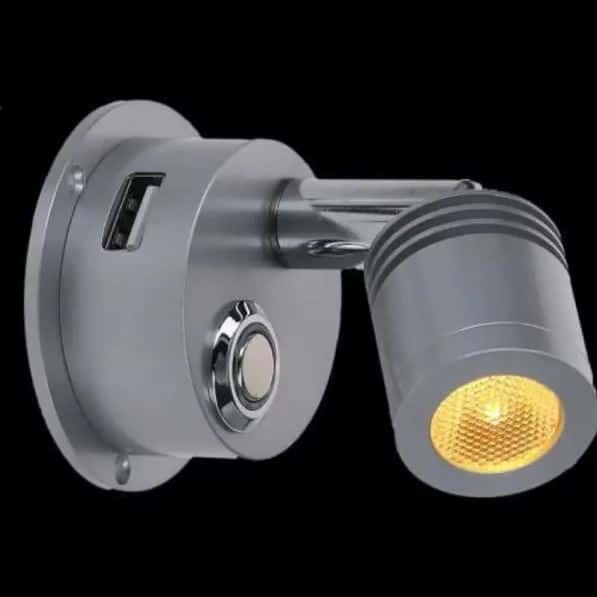 LEDSPOT WR04 10-30VDC 1.2 10W, WW ø28x80mm